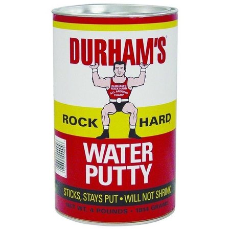 Durhams Rock Hard Water Putty, Natural Cream, lb Can 4